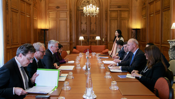 Canciller González-Olaechea y secretario general de la OCDE abordaron avances del Perú en el proceso de adhesión a la organización