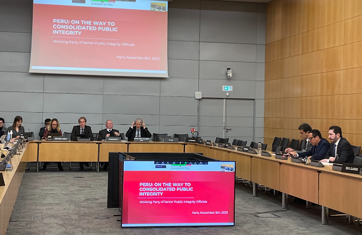 Perú informó a la OCDE sobre la estrategia para elevar estándares de integridad pública en la lucha contra la corrupción