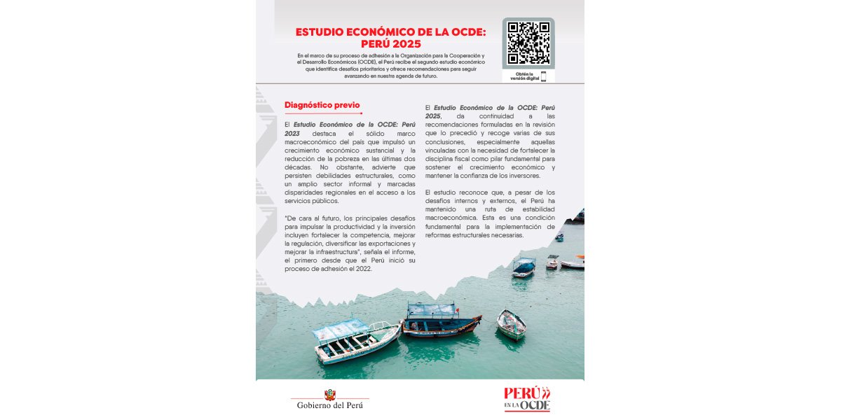 KIT DE PRENSA | Estudio Económico de la OCDE: Perú 2025