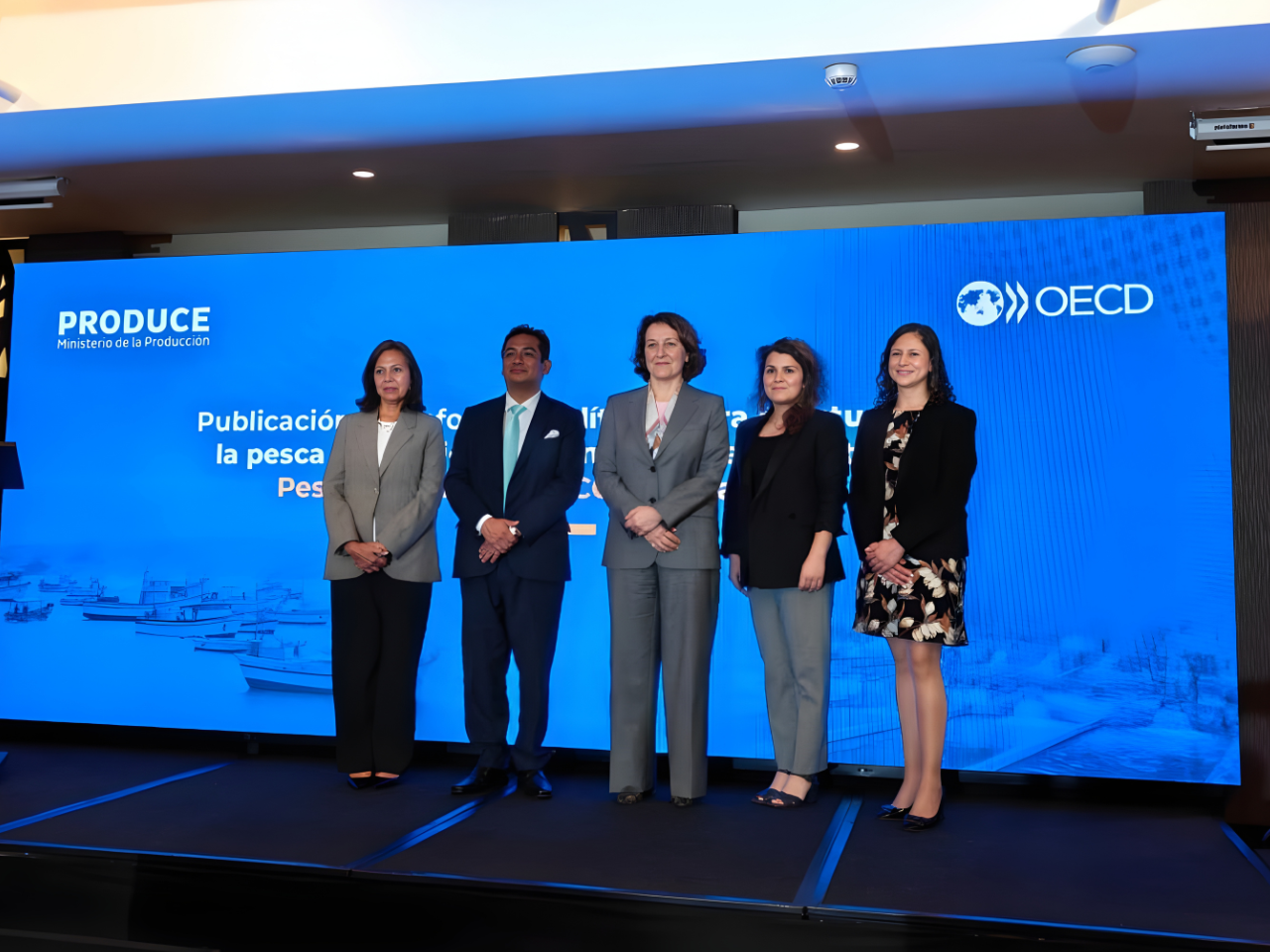 Informe de la OCDE destaca avances y desafíos del Perú en pesca y acuicultura