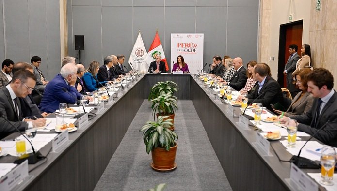 Cancillería informó avances del proceso de adhesión del Perú a la OCDE durante reunión con embajadores de países miembros