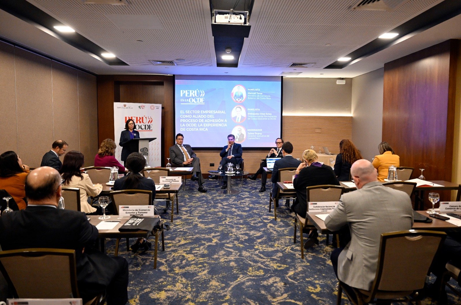 Conversatorio “El sector empresarial como aliado del proceso de adhesión a la OCDE: la experiencia de Costa Rica” - Imagen 3