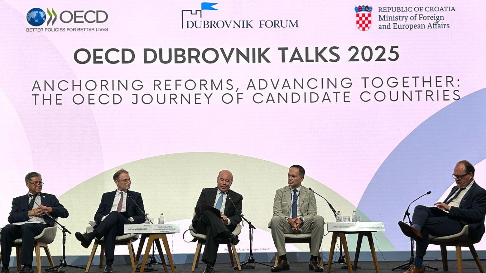Foro de Dubrovnik 2025: Perú reafirma en Croacia su compromiso con el proceso de adhesión a la OCDE