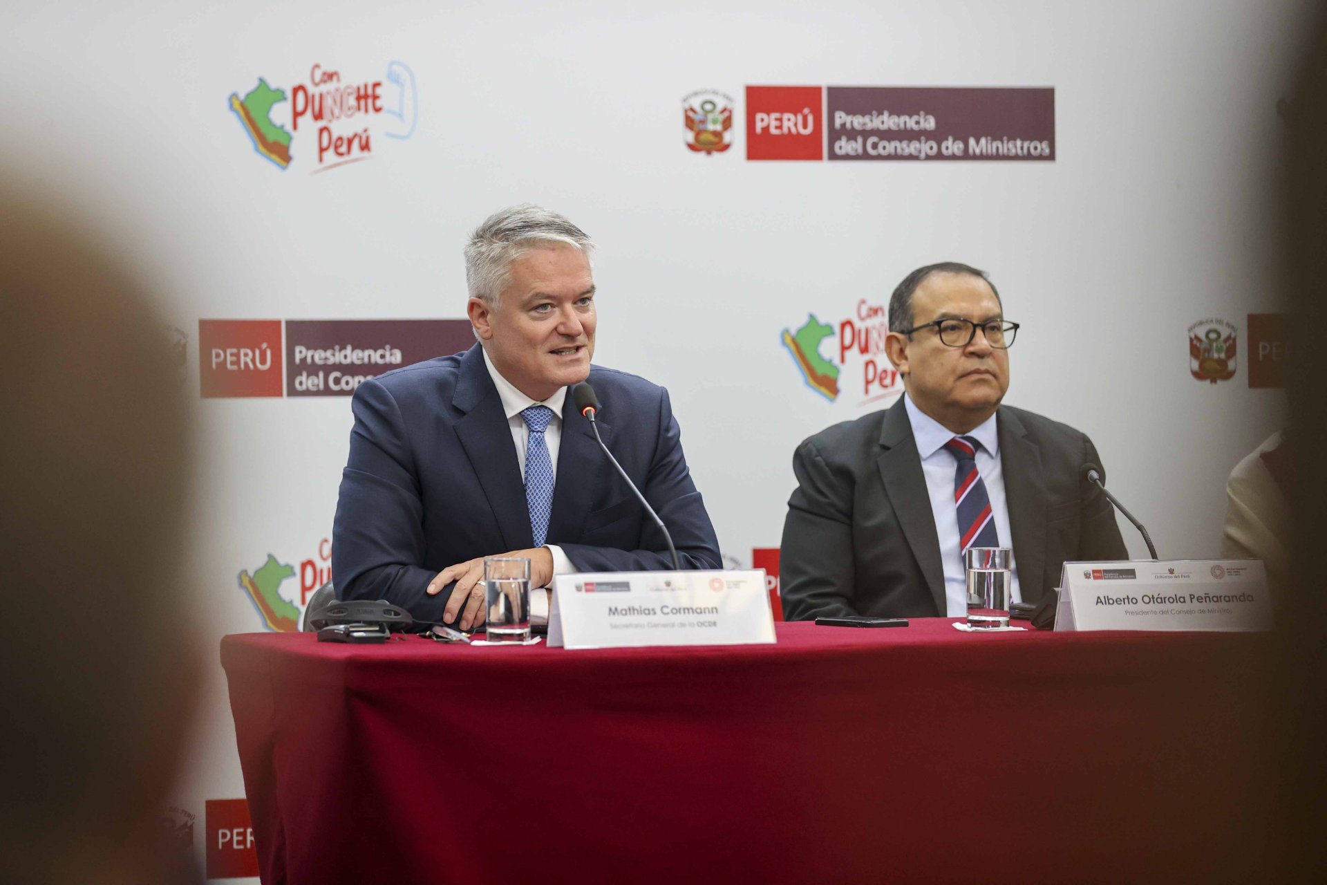 Visita del Secretario General de la OCDE y presentación del Estudio Económico de la OCDE: Perú 2023